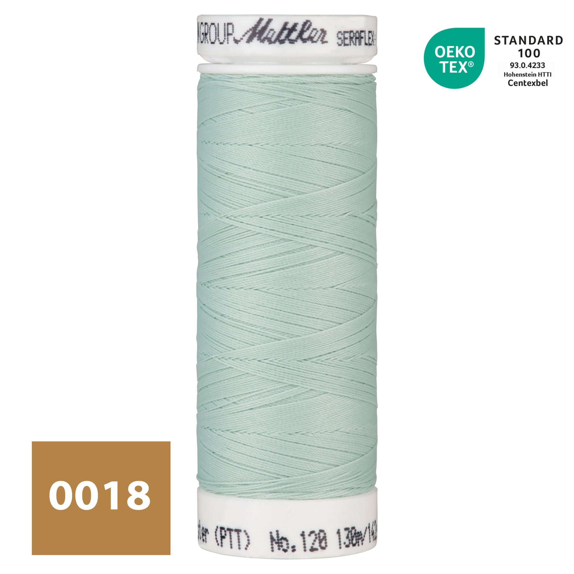 SERAFLEX® Elastisch Naaigaren - Zacht Mint (0018)