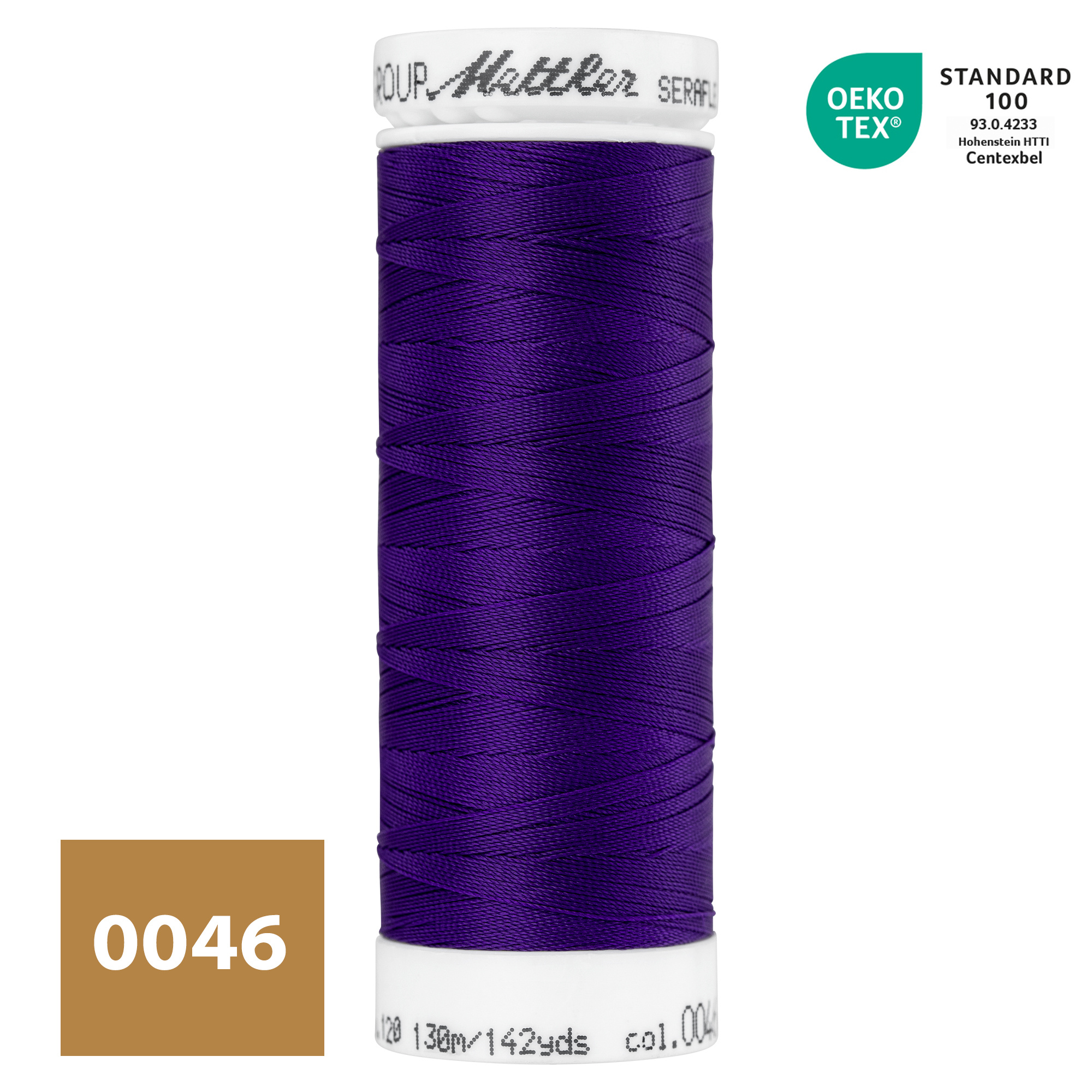 SERAFLEX® Elastisch Naaigaren - Diep Paars (0046)