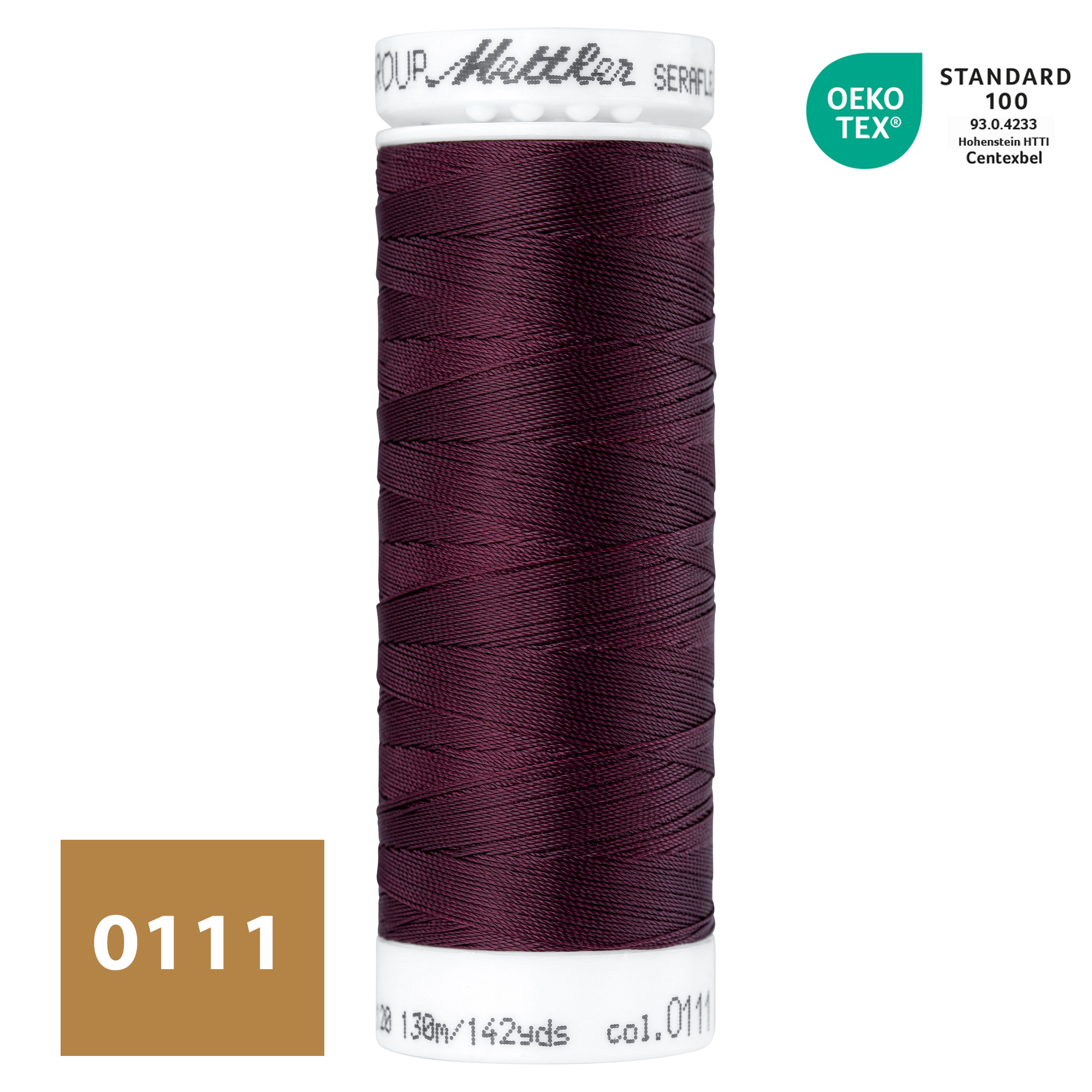 SERAFLEX® Elastisch Naaigaren - Bietrood (0111)