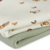 Rib Jersey Stof - Eenden