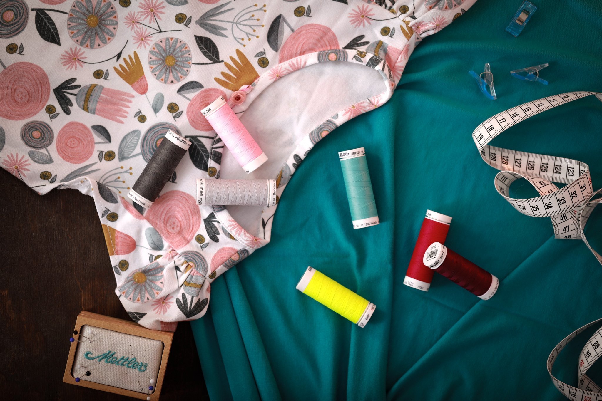 SERAFLEX® Elastisch Naaigaren - IJsblauw (0271)