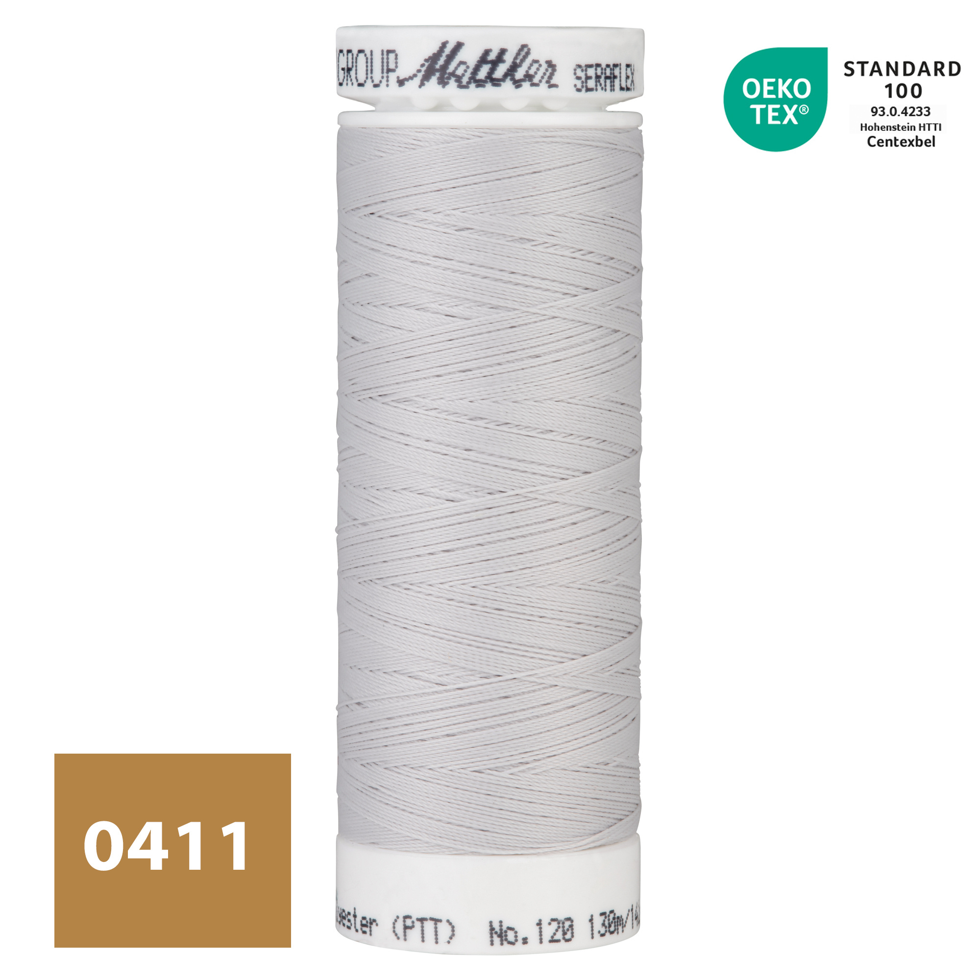 SERAFLEX® Elastisch Naaigaren -Mystiek Grijs (0411)