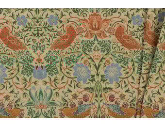 Gobelin Stof Aardbei Dief Naturel