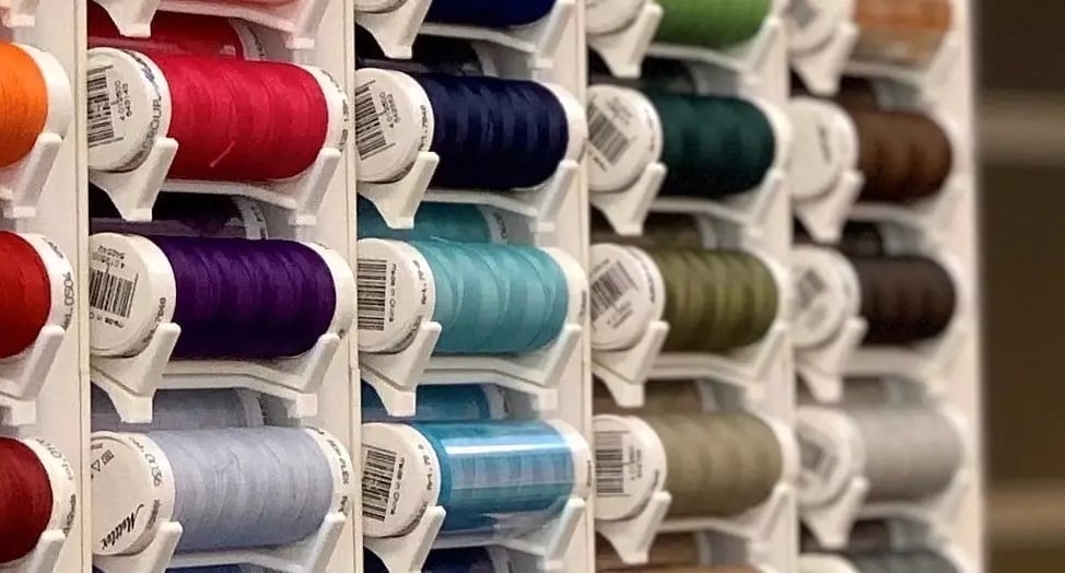 SERAFLEX® Elastisch Naaigaren - Tartan Blauw (0485)