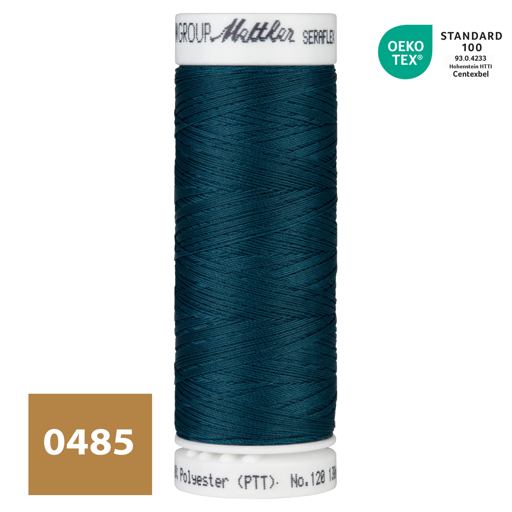 SERAFLEX® Elastisch Naaigaren - Tartan Blauw (0485)