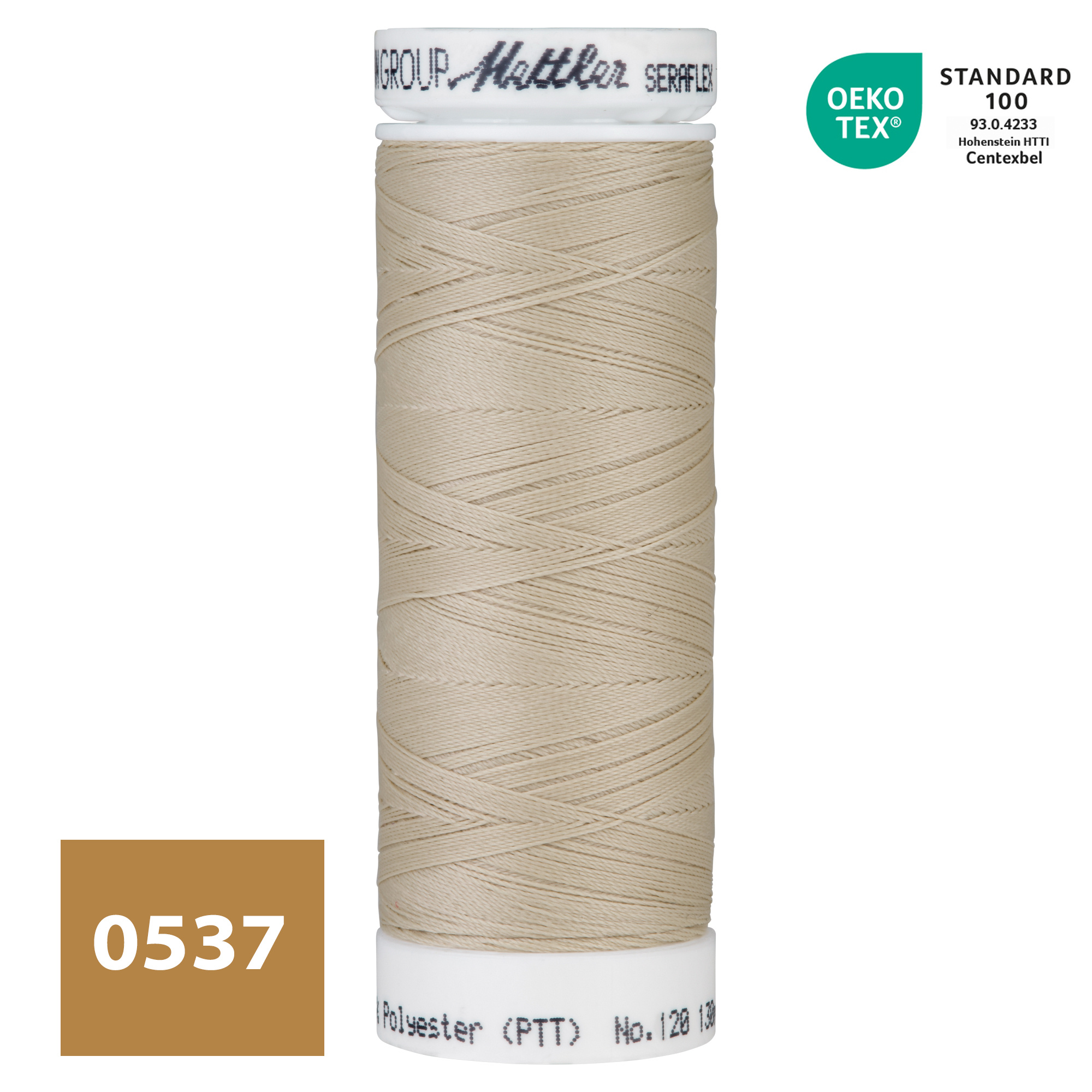 SERAFLEX® Elastisch Naaigaren - Haverbeige (0537)