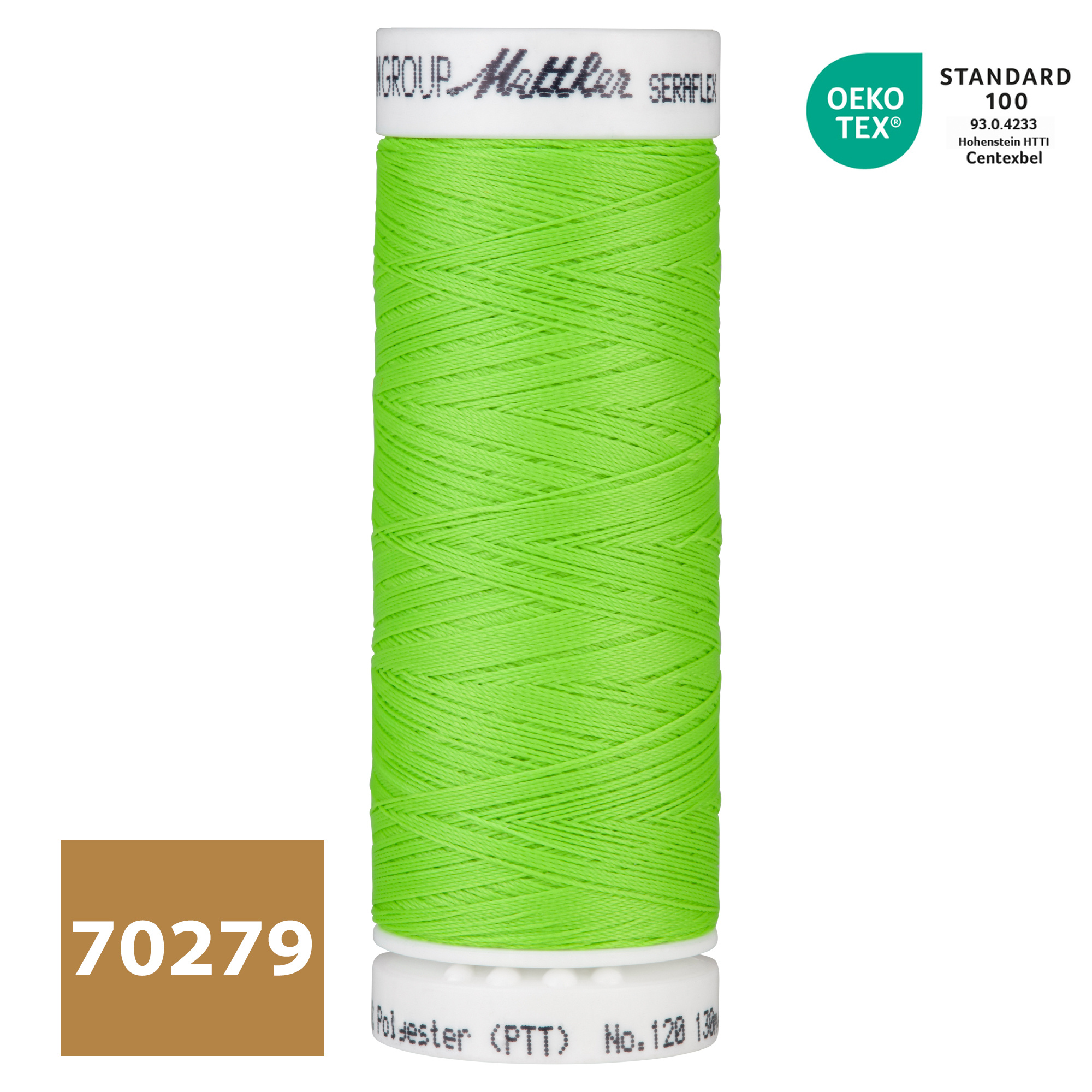SERAFLEX® Elastisch Naaigaren - Neon Groen (70279)