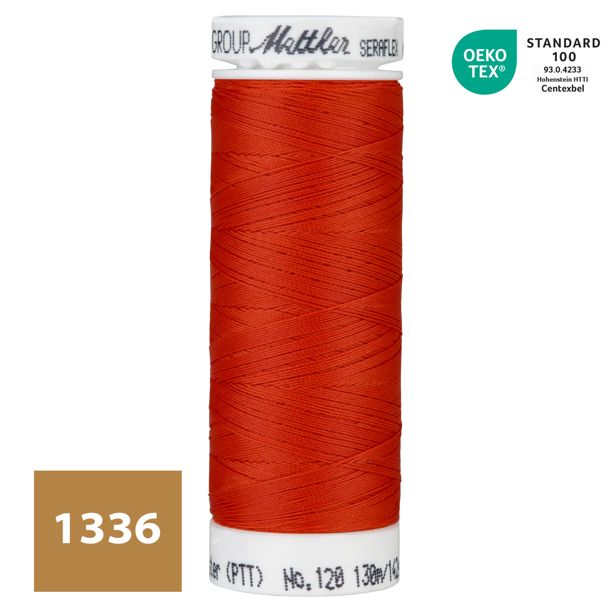 SERAFLEX® Elastisch Naaigaren - Oranjerood (1336)