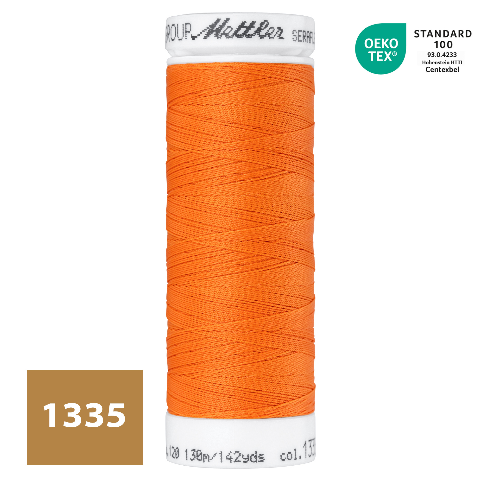 SERAFLEX® Elastisch Naaigaren - Mandarijnoranje (1335)