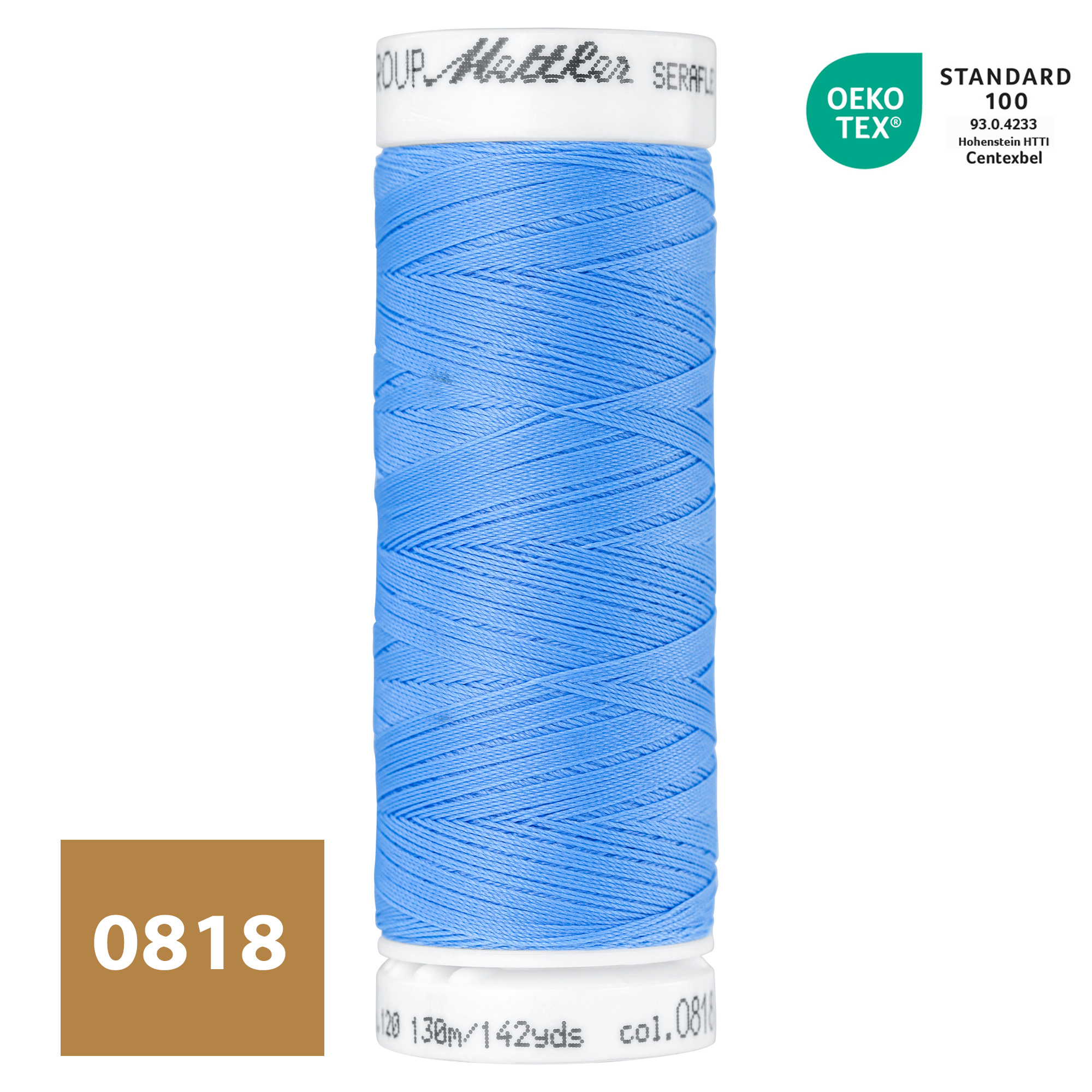 SERAFLEX® Elastisch Naaigaren - Hemelblauw (0818)
