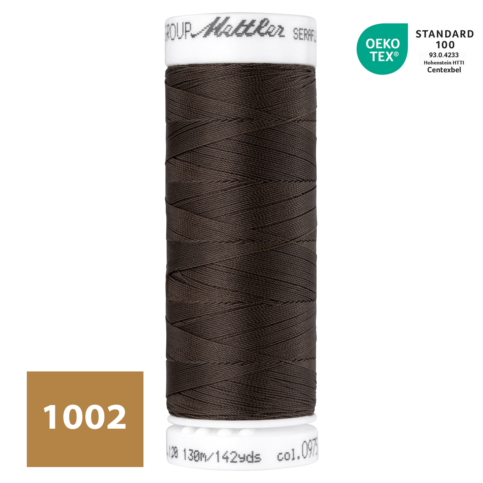 SERAFLEX® Elastisch Naaigaren - Donkerbruin (1002)