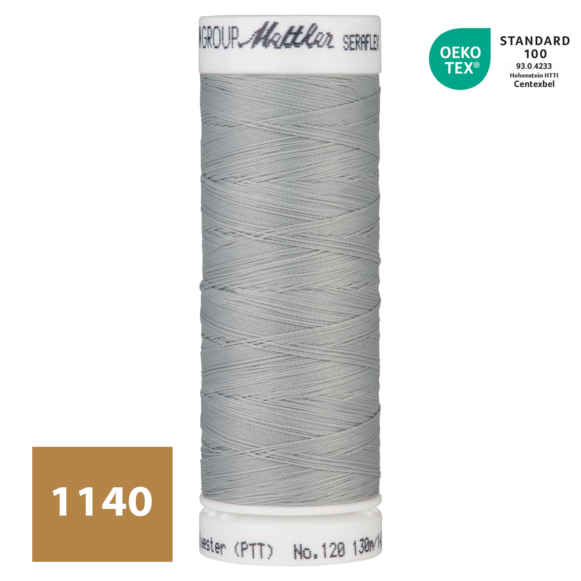 SERSERAFLEX® Elastisch Naaigaren - Sterling Grijs (1140)