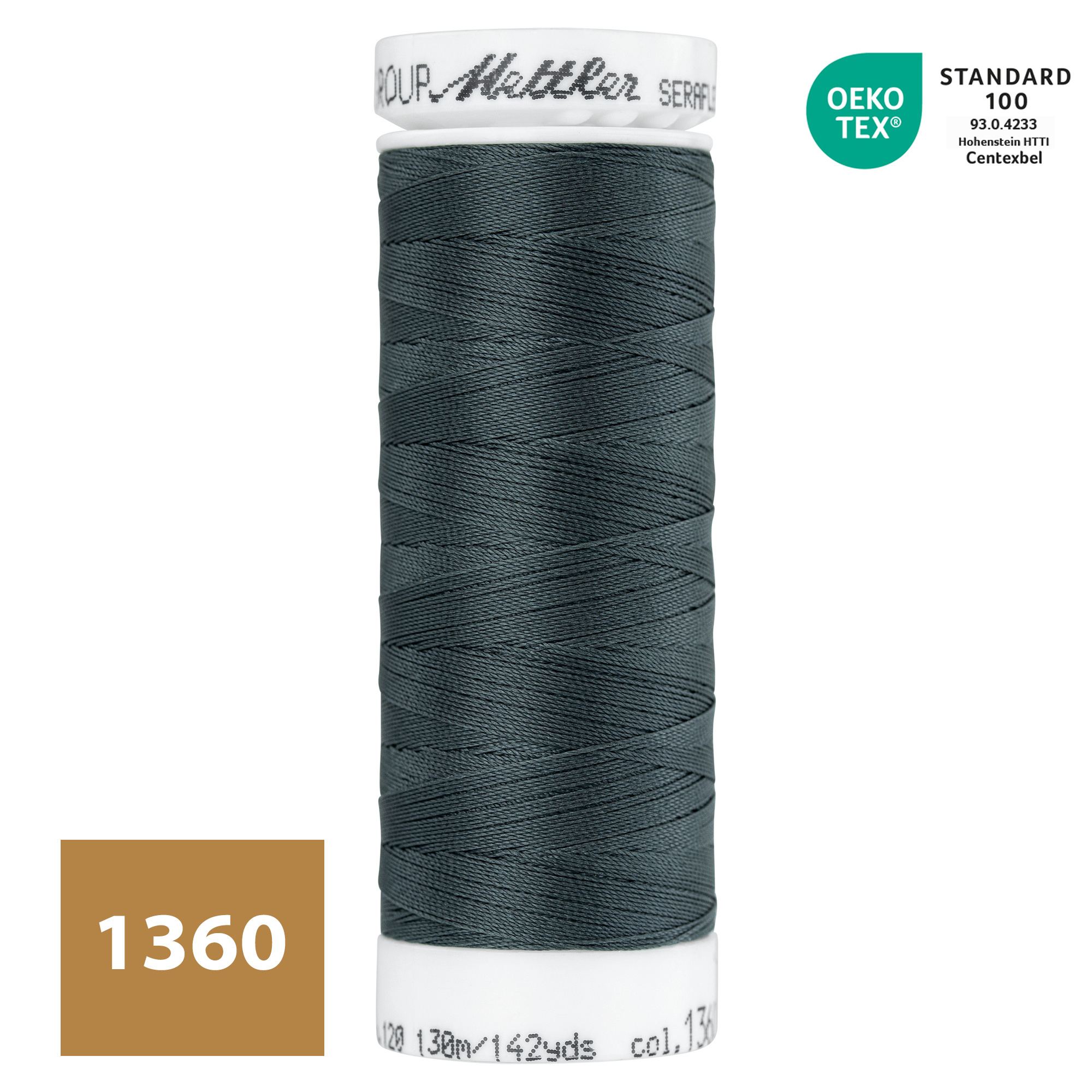 SERAFLEX® Elastisch Naaigaren - Walvis Grijs (1360)