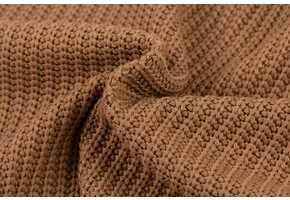 Gebreide Stof Big Knit Cacao