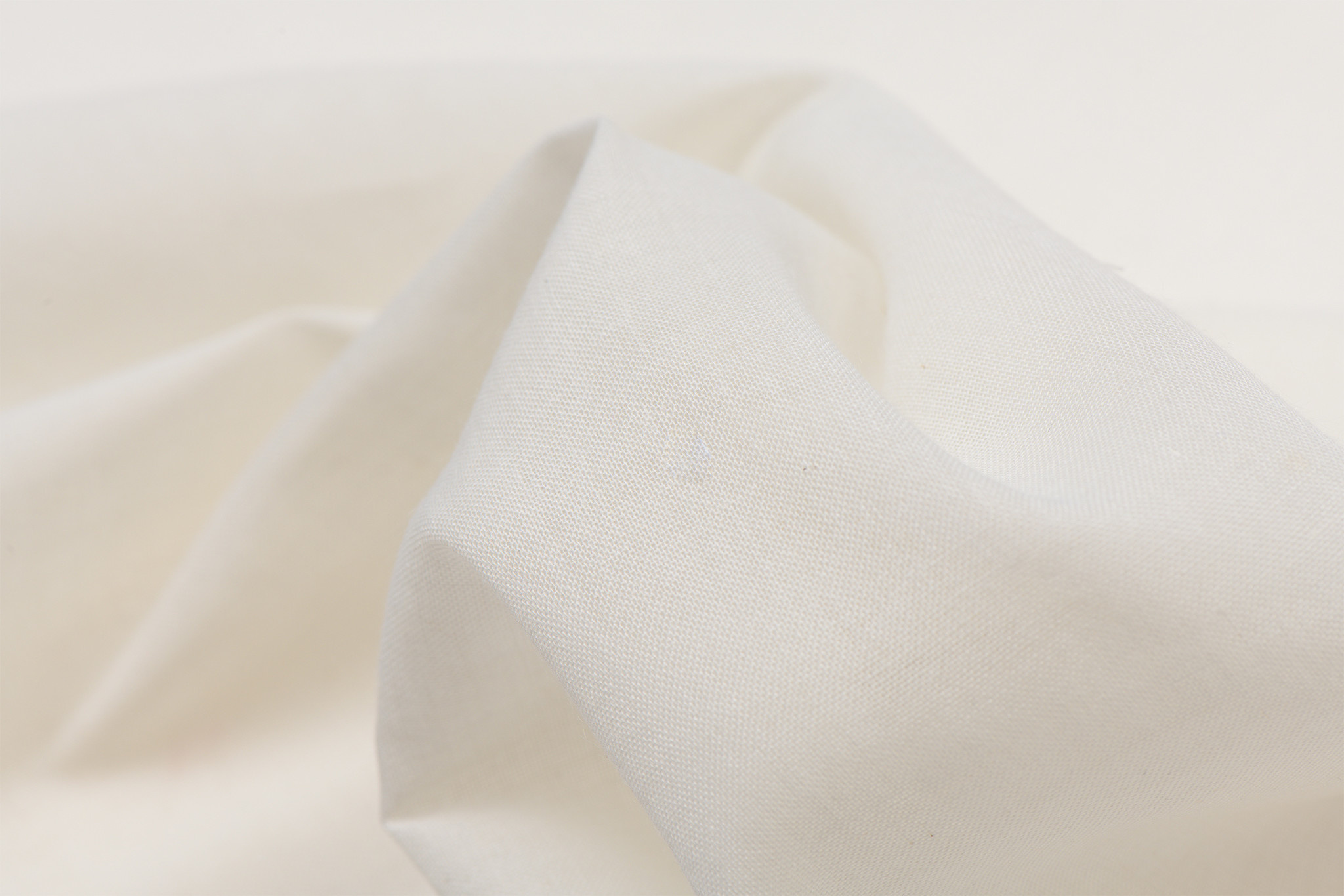 Organic Katoen Poplin Stof Naturel