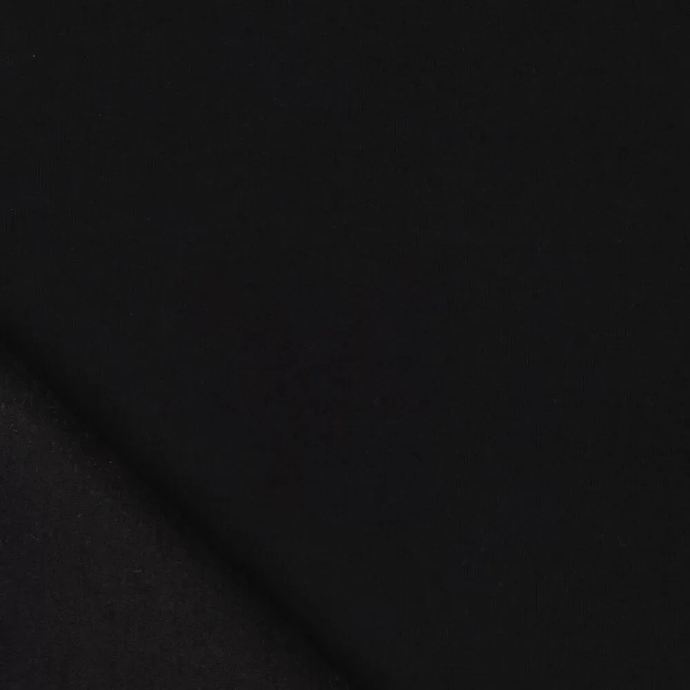 Urban Katoen Sweat Stof - Zwart
