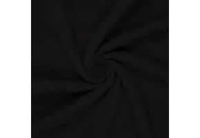 Urban Katoen Sweat Stof - Zwart