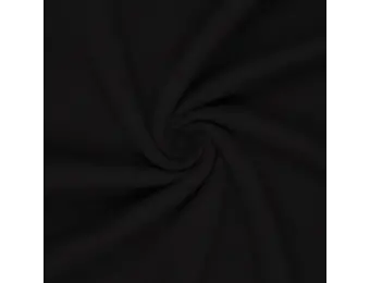 Urban Katoen Sweat Stof - Zwart