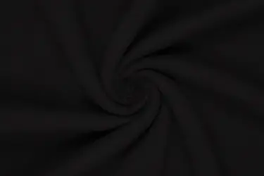 Urban Katoen Sweat Stof - Zwart