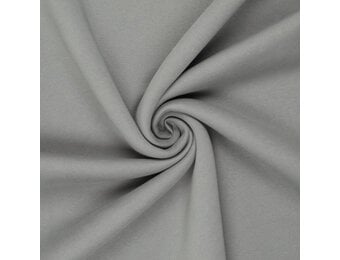 Urban Katoen Sweat Stof - Steengrijs