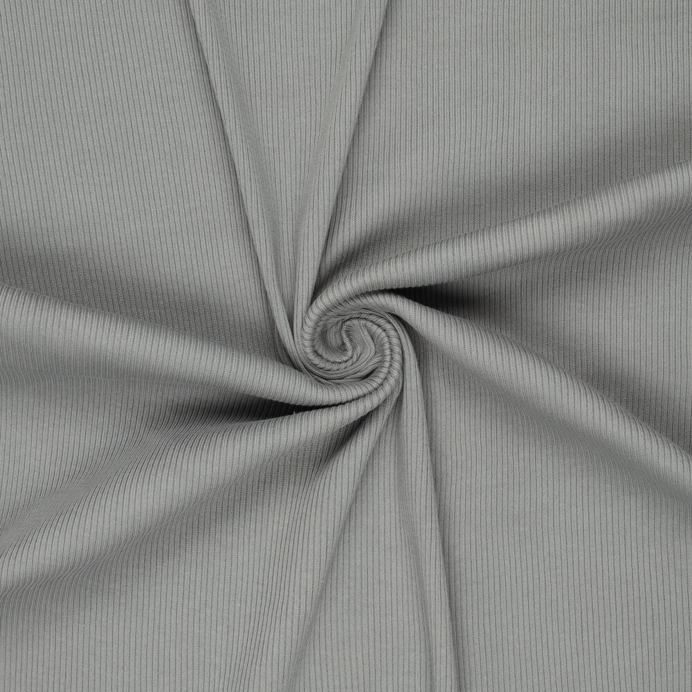 Urban Katoen Rib Cord Boordstof - Steengrijs