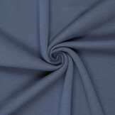Urban Katoen Sweat Stof - Duivenblauw