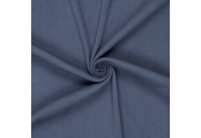Urban Katoen Rib Cord Boordstof - Duivenblauw
