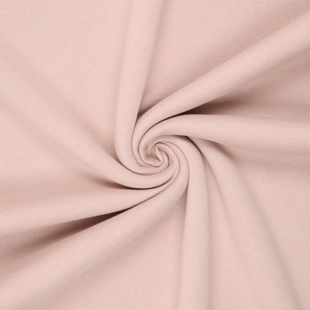 Urban Katoen Sweat Stof - Licht Oudroze