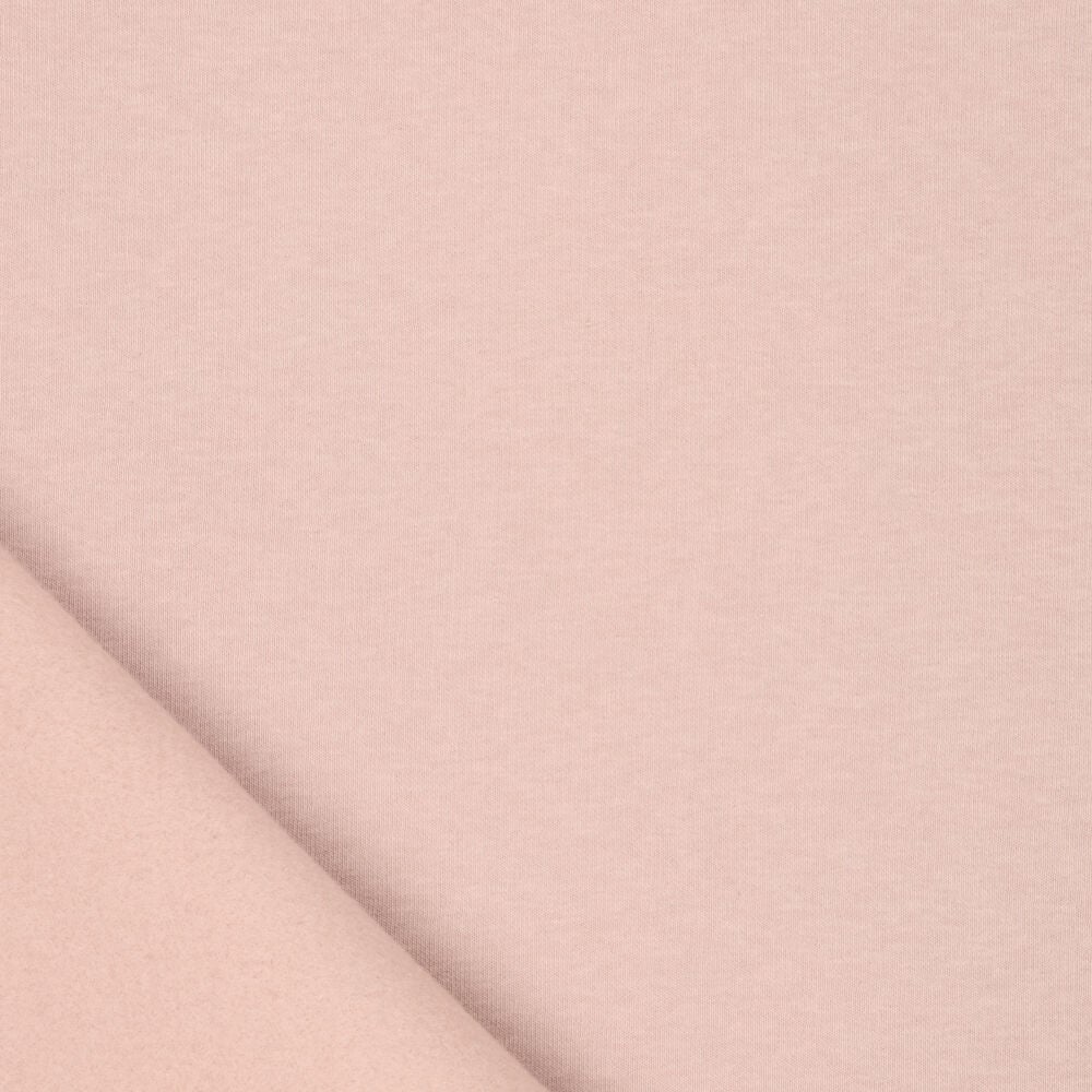 Urban Katoen Sweat Stof - Licht Oudroze