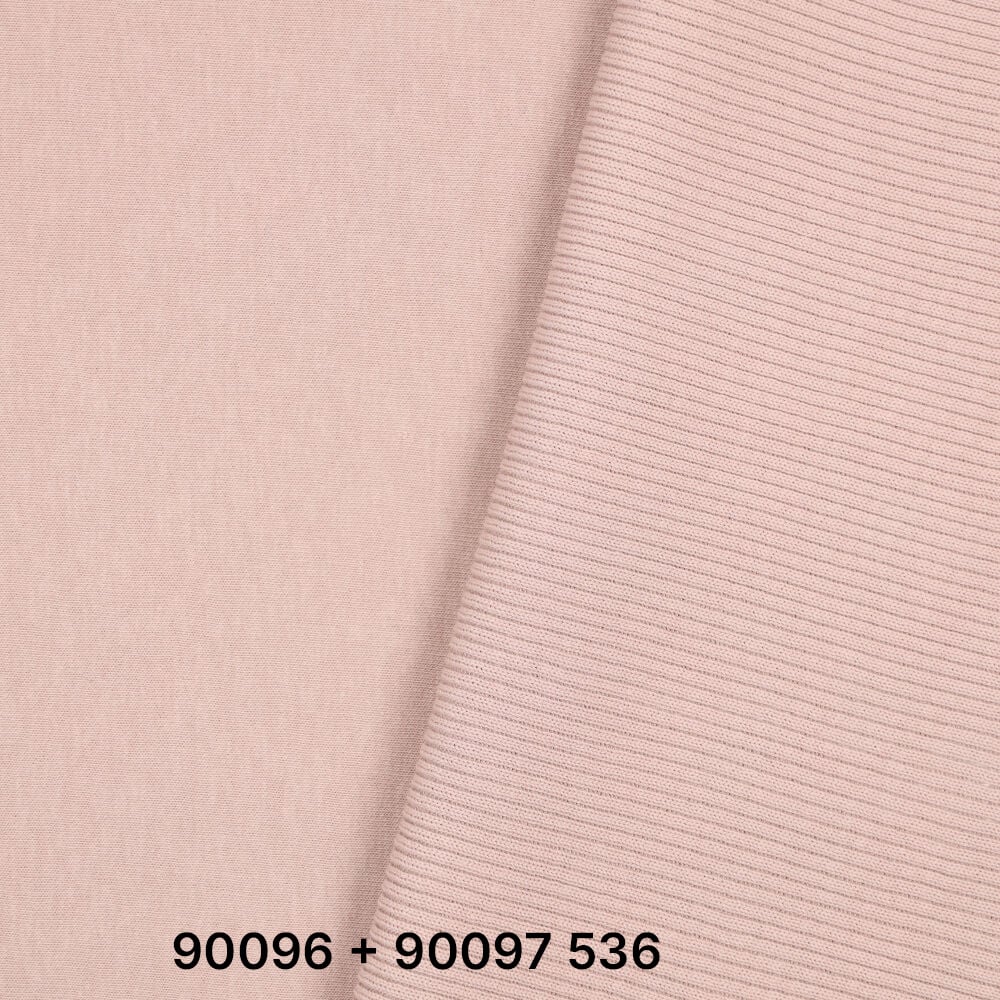 Urban Katoen Sweat Stof - Licht Oudroze