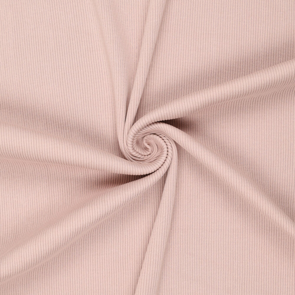 Urban Katoen Rib Cord Boordstof - Licht Oudroze