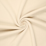 Urban Katoen Sweat Stof - Vanilla Beige
