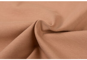 Jersey Katoen Stof - Nootmuskaat