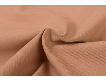 Jersey Katoen Stof - Nootmuskaat