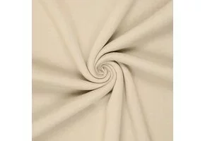 Urban Katoen Sweat Stof - Zandbruin