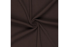 Urban Katoen Rib Cord Boordstof - Bruin