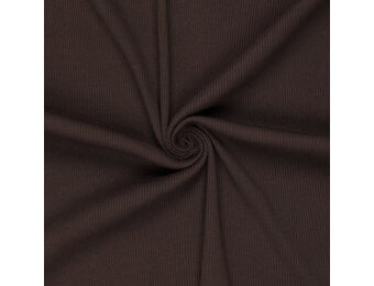 Urban Katoen Rib Cord Boordstof - Bruin