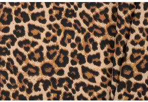 Katoen Stof Panterprint