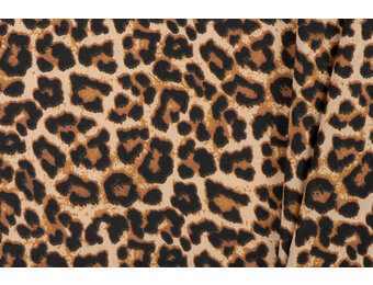 Katoen Stof Panterprint