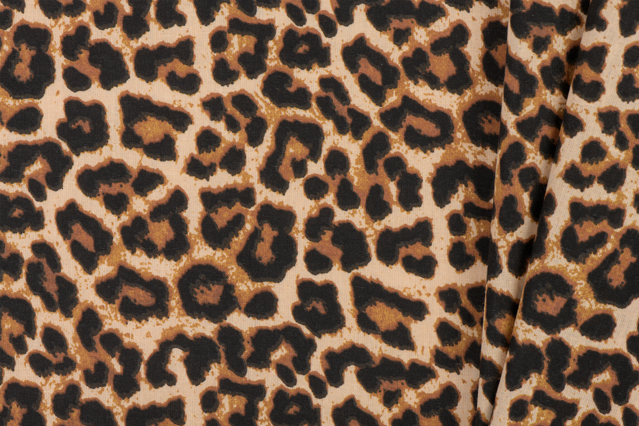 Katoen Stof Panterprint