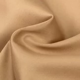 Katoen Satijn Stof Kaneelbruin