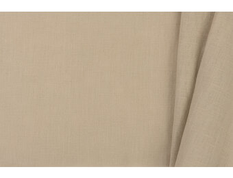 Gewassen Linnen Stof Donker Beige