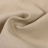 Gewassen Linnen Stof Donker Beige