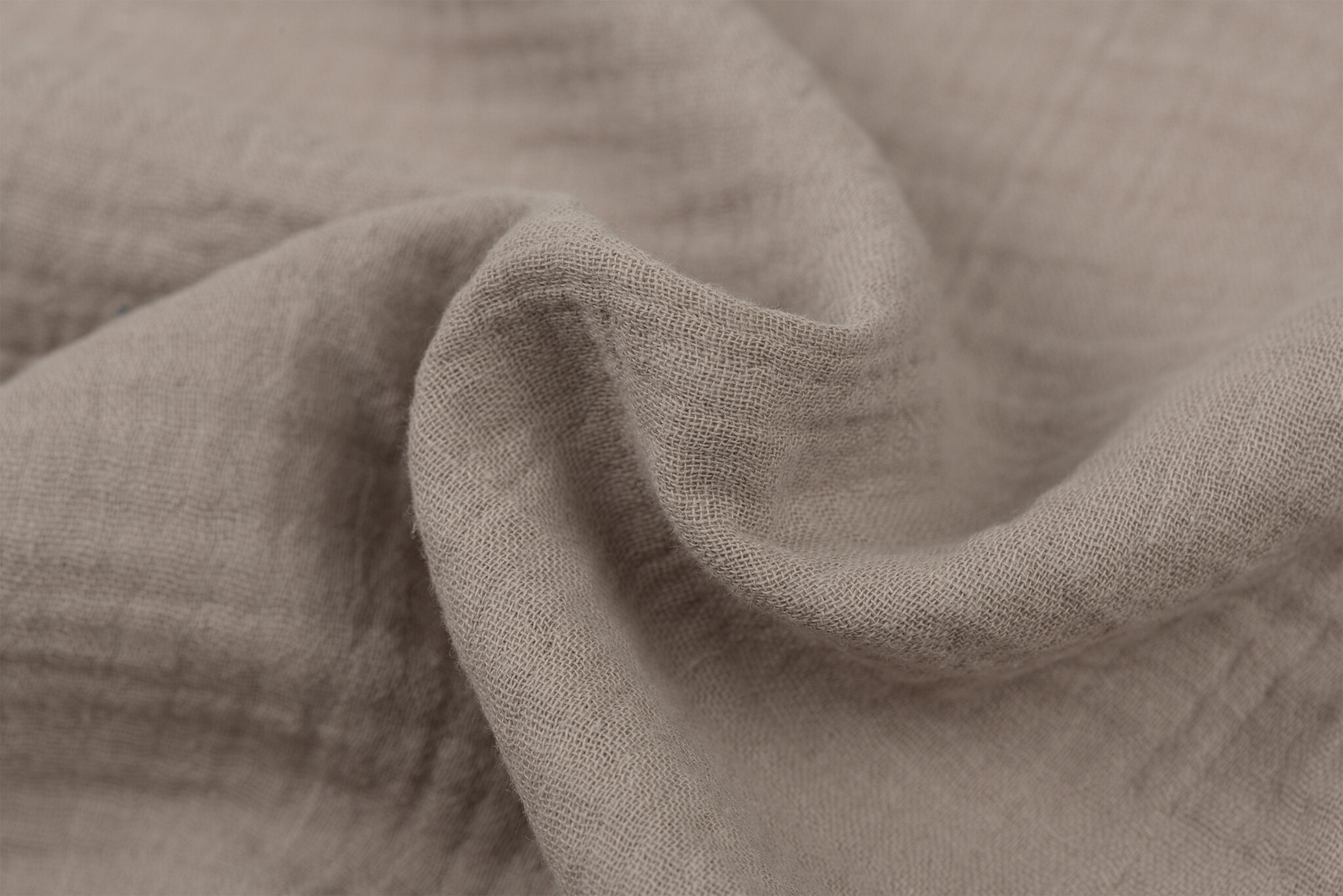 Hydrofiel Katoen Stof 280 CM Breed - Taupe