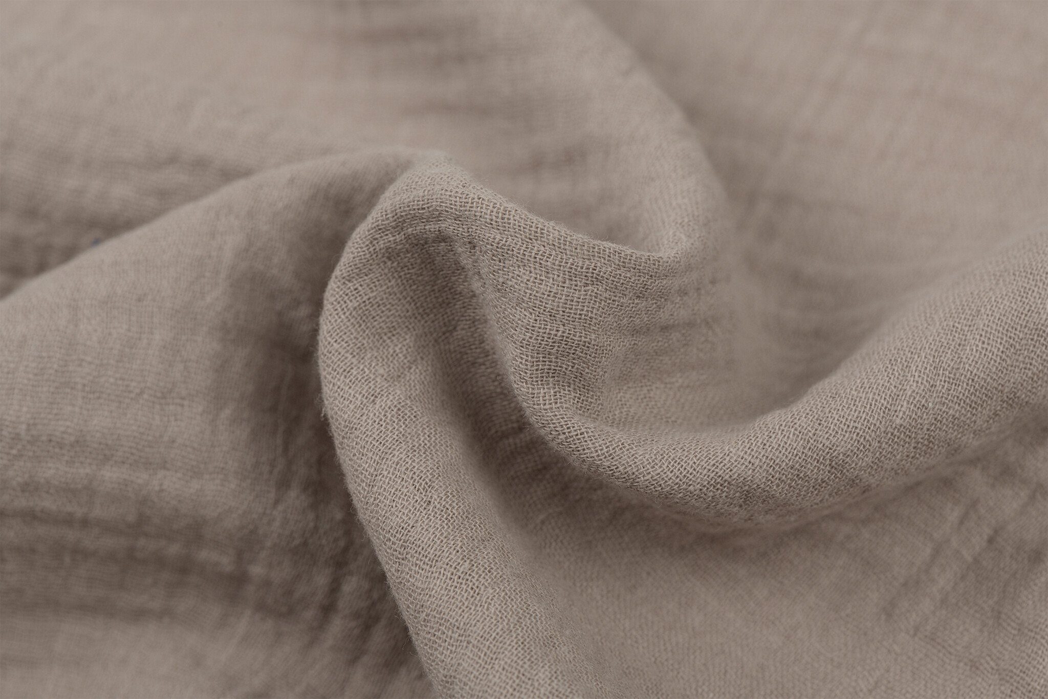 Hydrofiel Katoen Stof 280 CM Breed - Taupe