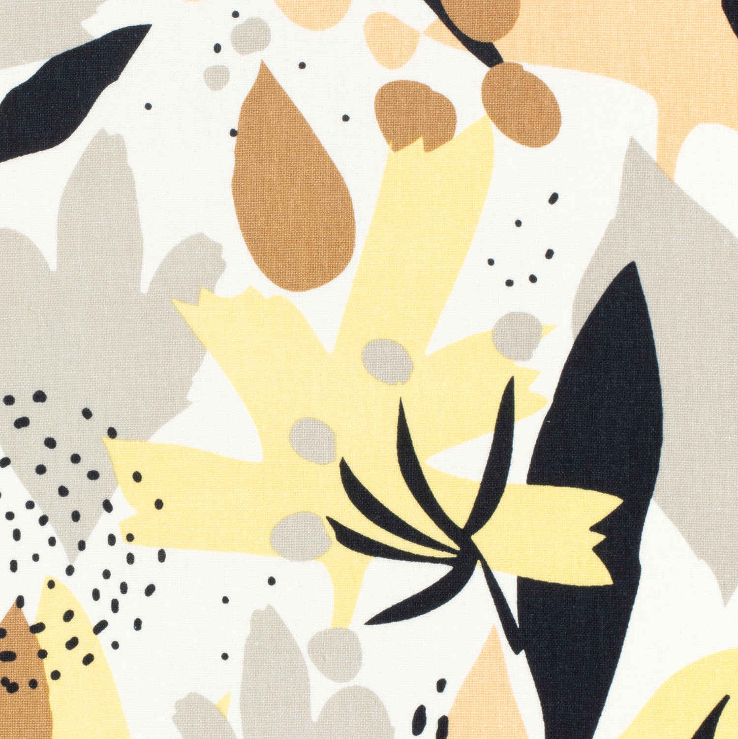 Geweven Viscose Linnen Stof Bedrukt Bloemen