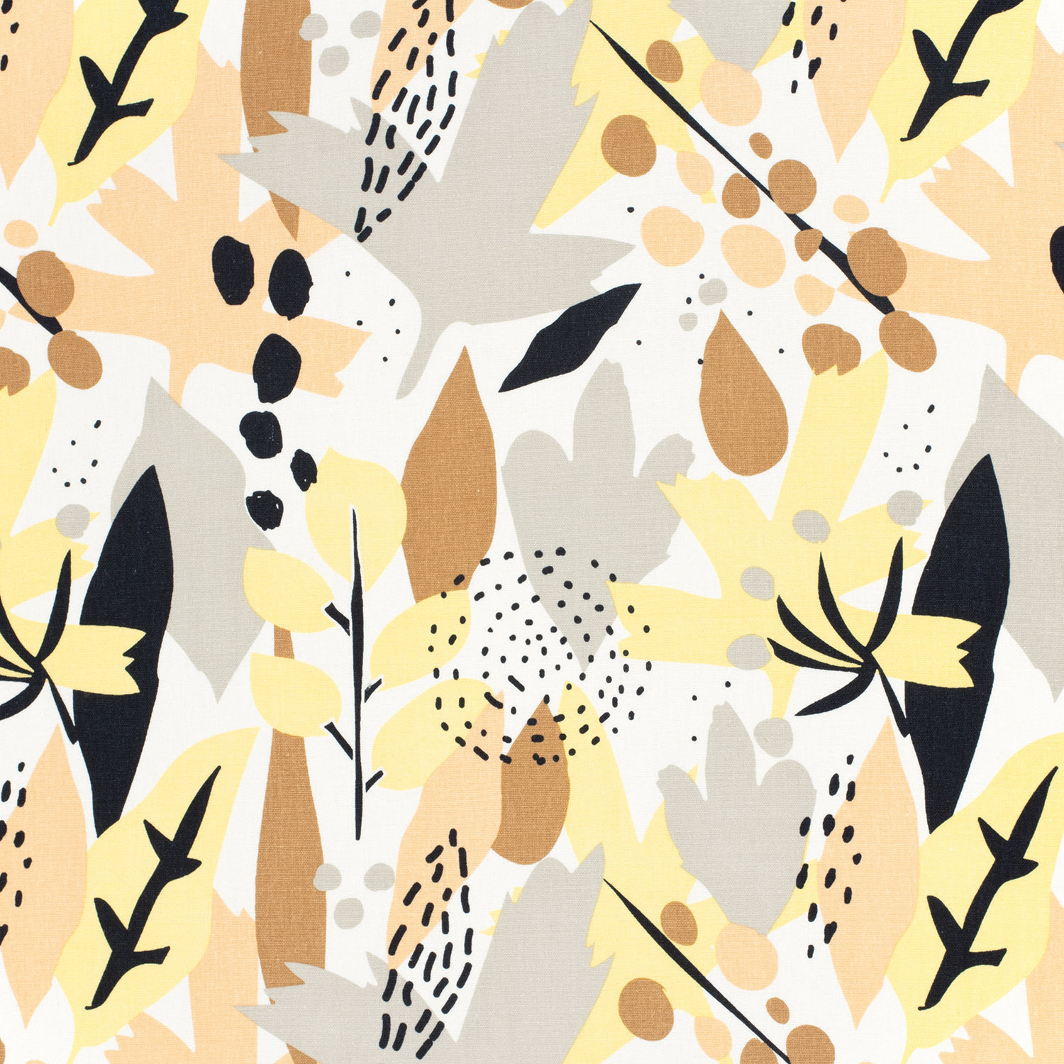 Geweven Viscose Linnen Stof Bedrukt Bloemen