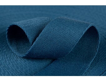 Tassenband Katoen Jeans 40mm