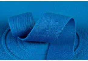 Tassenband Katoen Aqua 40mm