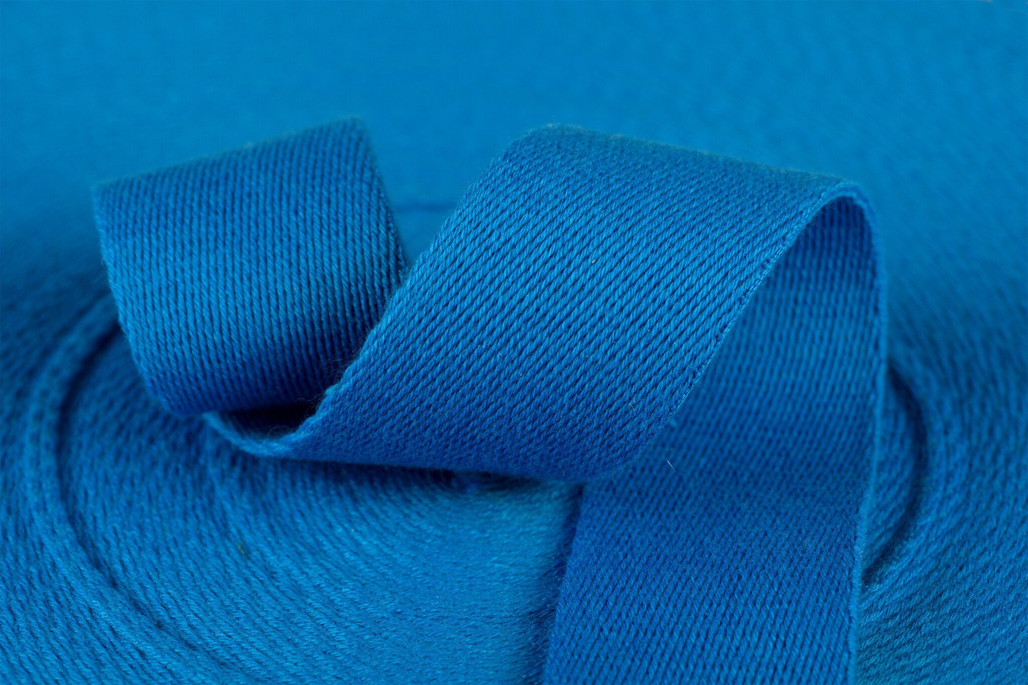 Tassenband Katoen Aqua 40mm